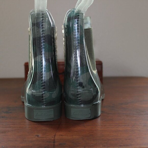 Jack Rogers Sallie Camo Rain Boot Size 8 - Picture 4 of 5